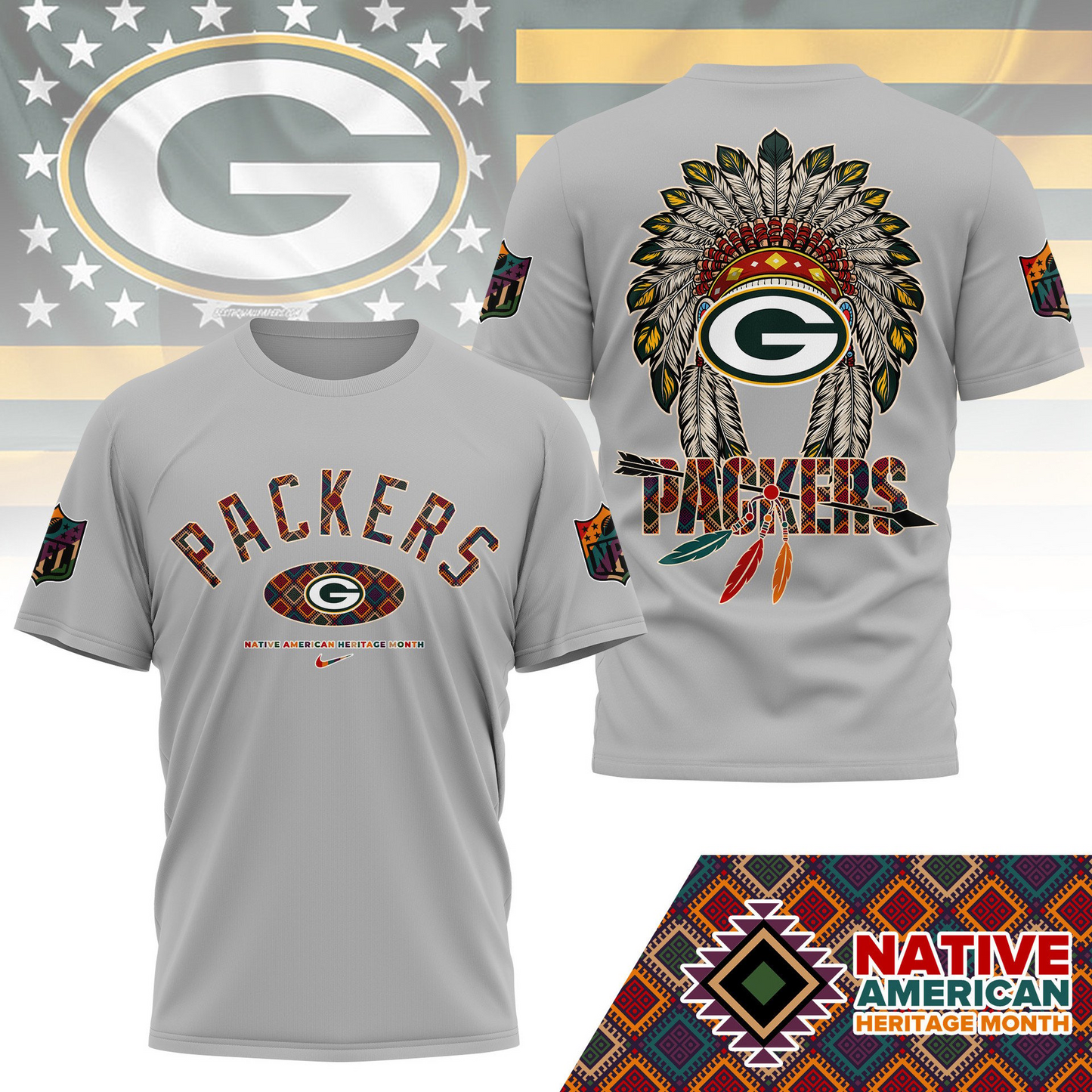 GBP Premium Native American Heritage Month 3D Shirt DDT TTV
