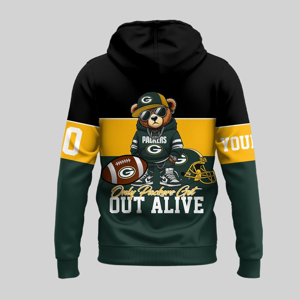 GBP Premium NFL Customizable Teddy Bear Hoodie DDT HLPHUONG