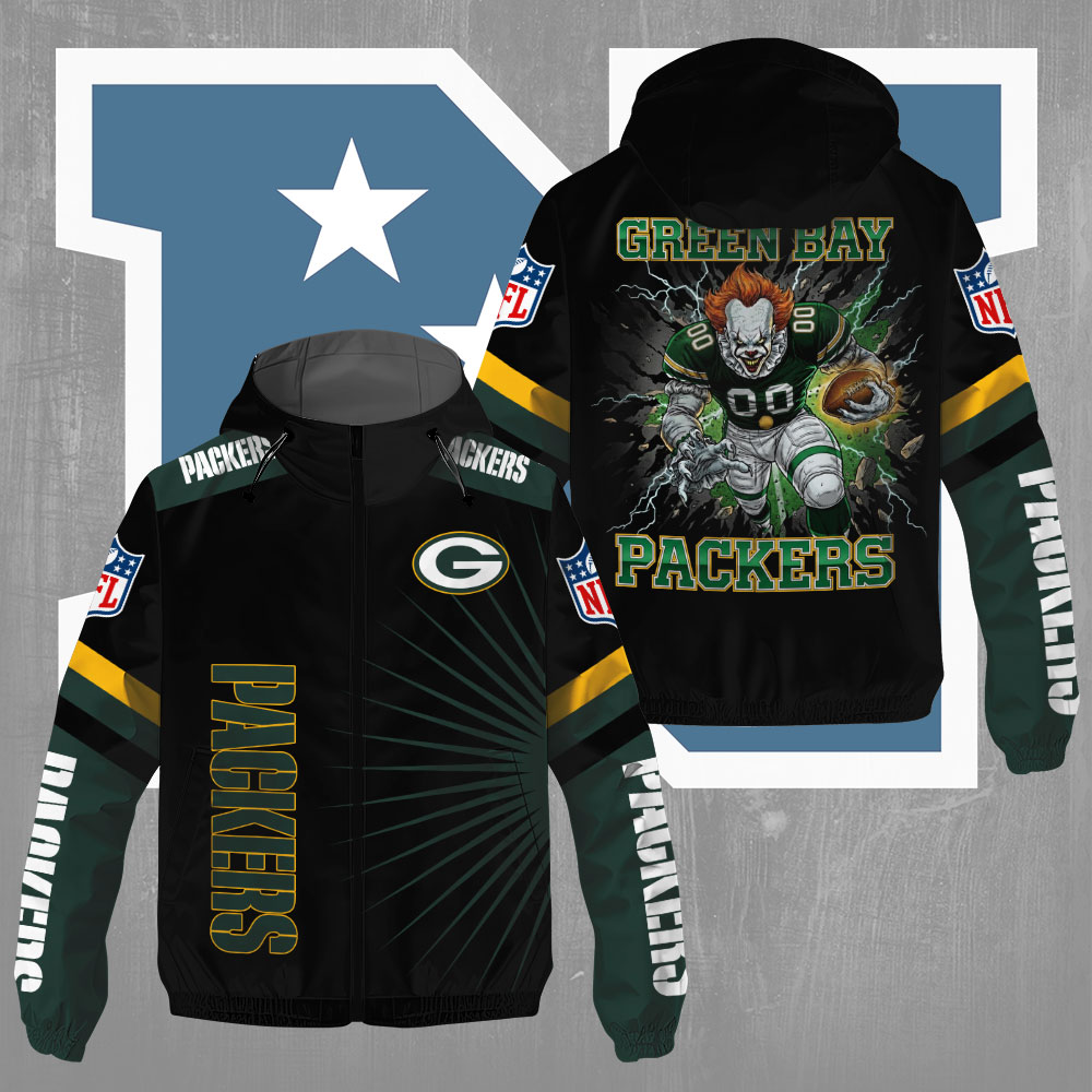 GBP x NFL Pennywise 3D Windbreaker Jacket DDT CTND