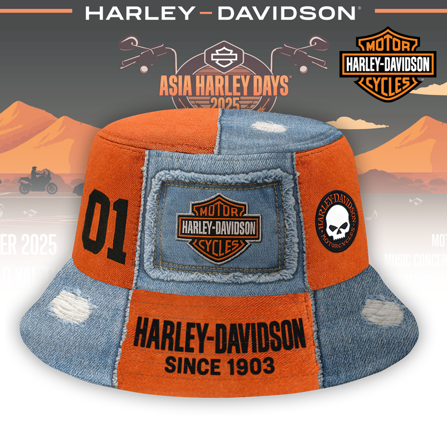 HD BUCKET HAT V2 DatND DVT