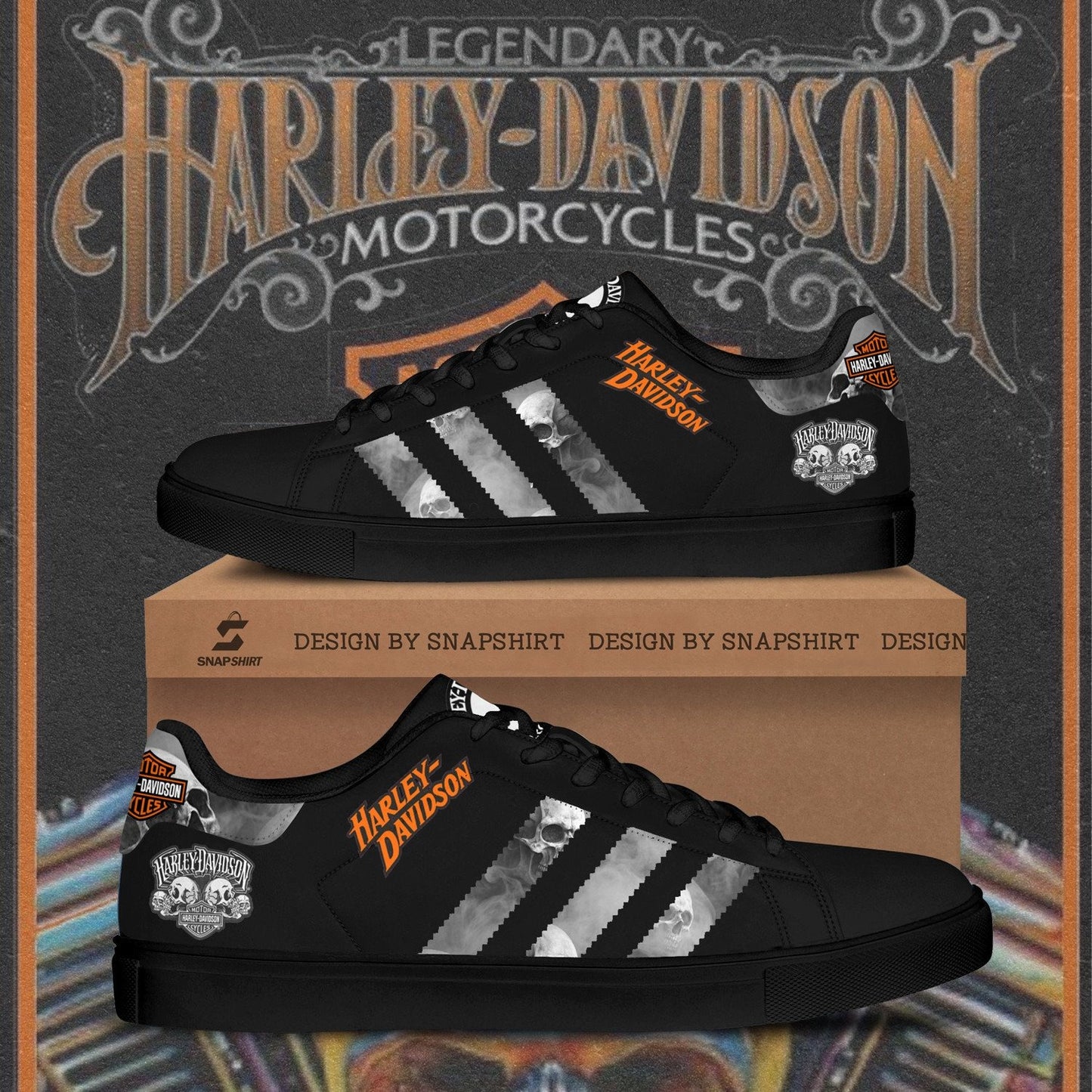 HD Premium Motorcycle AF1 Sneaker DDT CTND