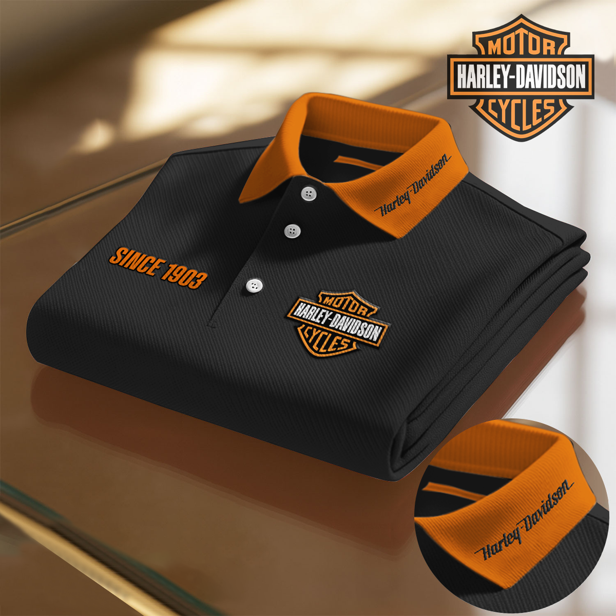 HD Premium Polo Shirt DatND DVT