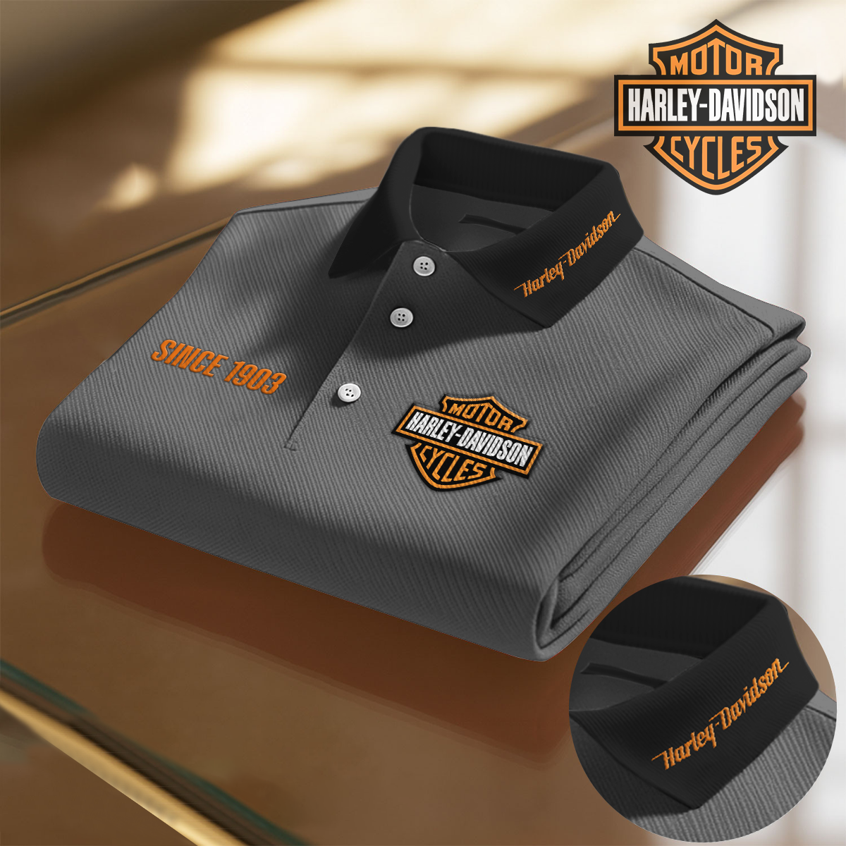 HD Premium Polo Shirt DatND DVT