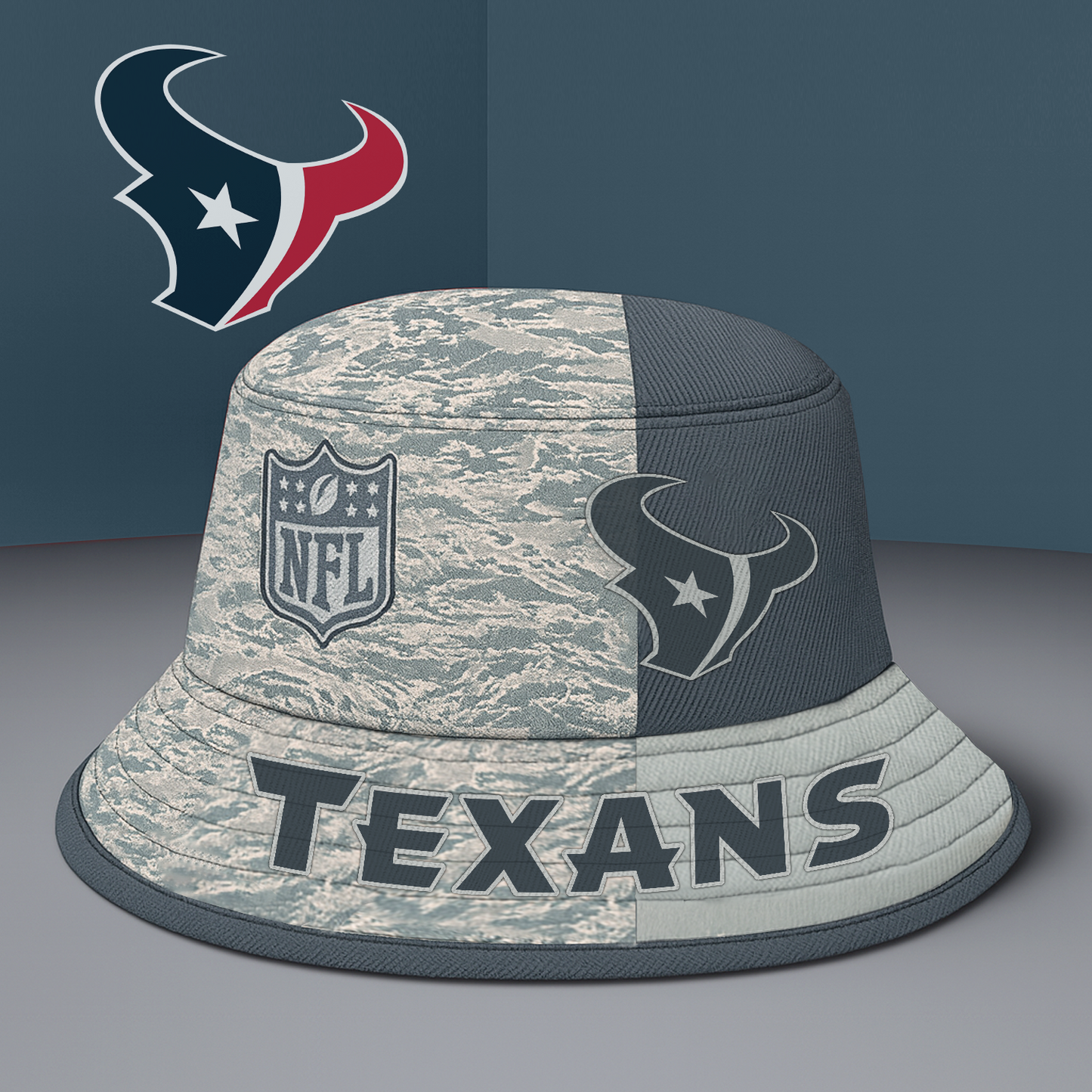 HOU BUCKET HAT DatND DVT