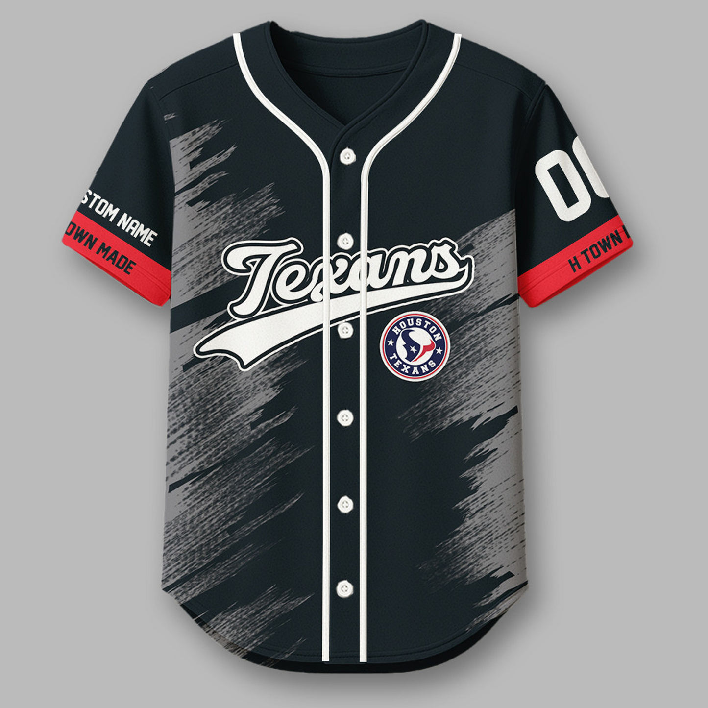 HOU x NFL Premium NFL Baseball Jersey DATND TANTD