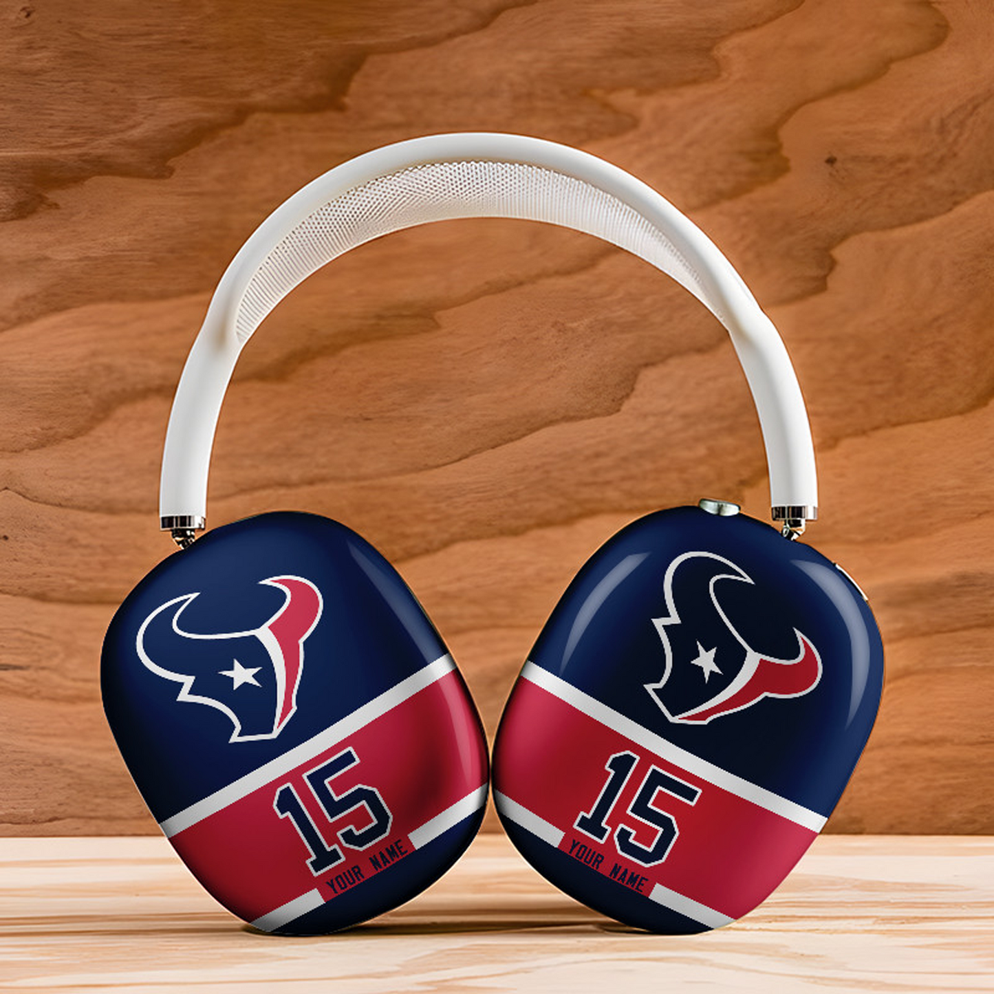 HOU x NFL Special Airpod Max Case Cover Personalized DATND TANTD