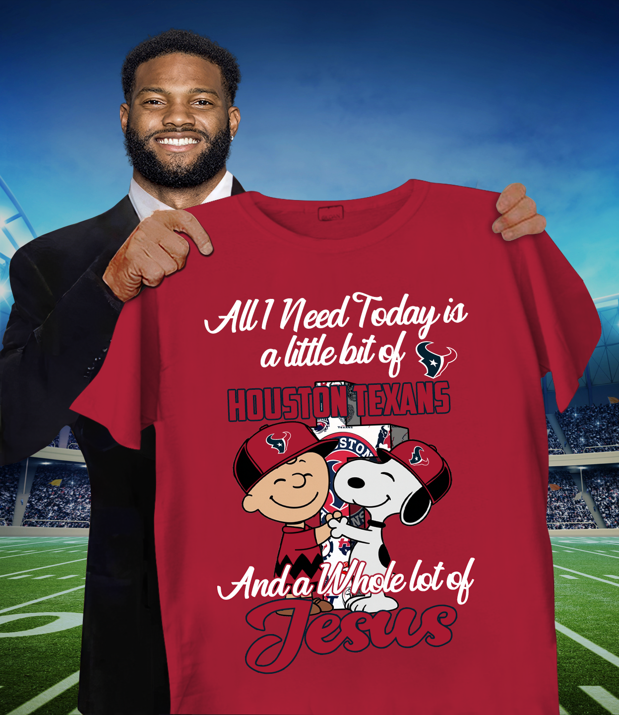 HOU x NFL Whole Lot Of Jesus DATND TANTD