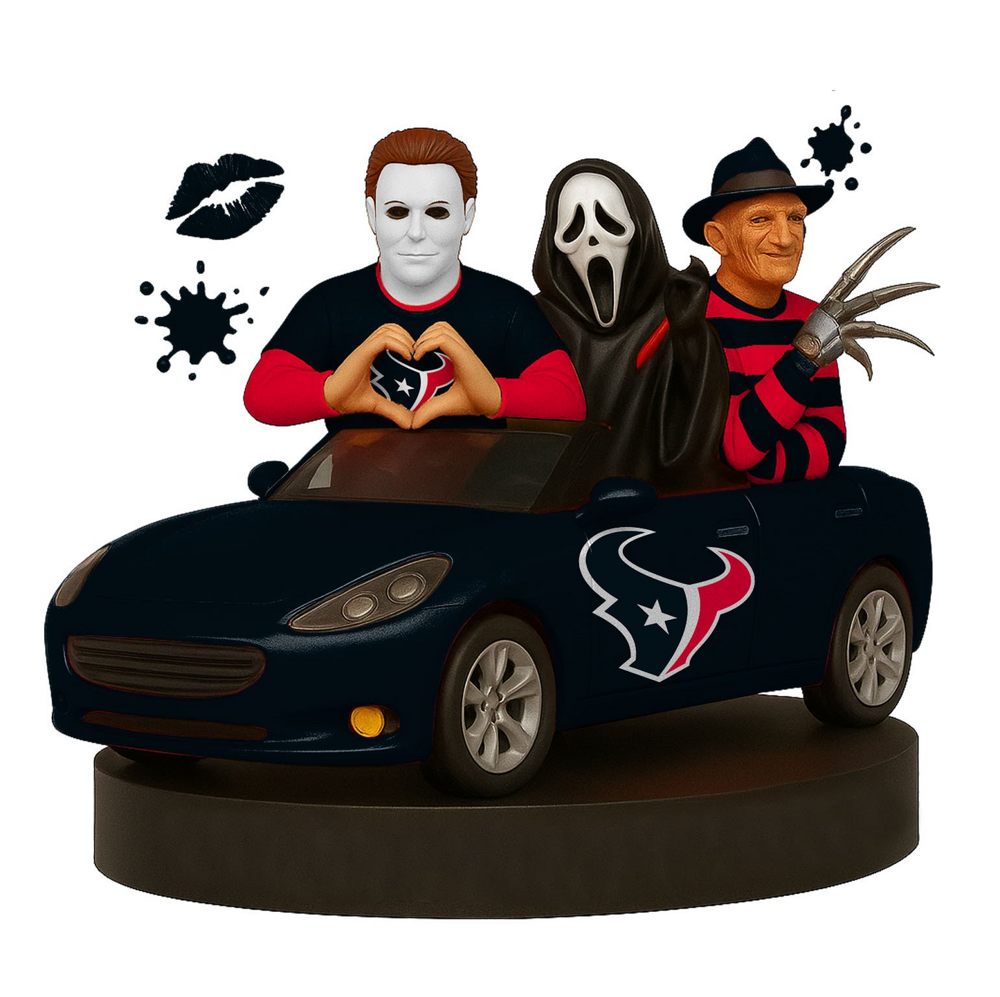 HT Halloween Acrylic Plaque DDT CTND