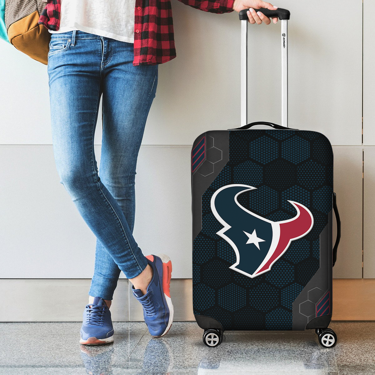 HT NFL V3 Luggage Cover Suitcase Protector DDT NTL