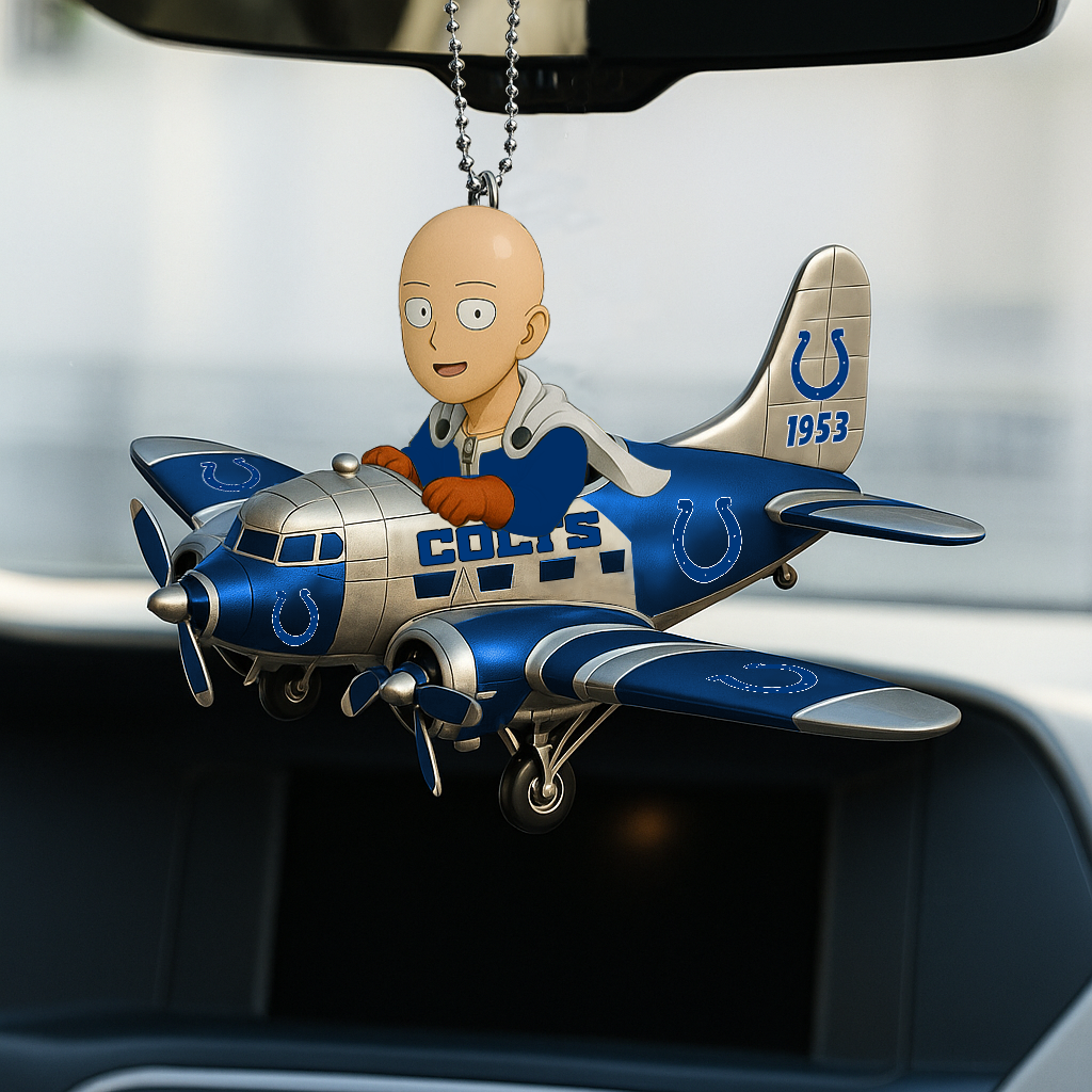 IC NFL x One-Punch Man Premium Car Hanging Ornament DDT HLP