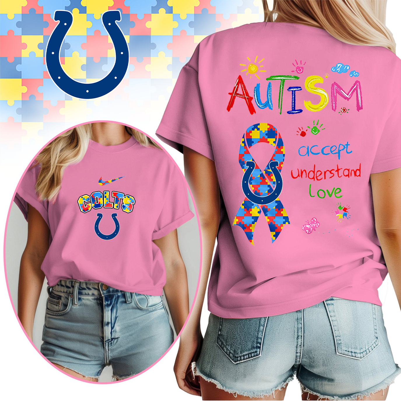 IC Premium Autism Awareness 3D Shirt DDT TTV