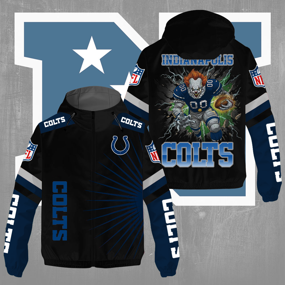 IC x NFL Pennywise 3D Windbreaker Jacket DDT CTND
