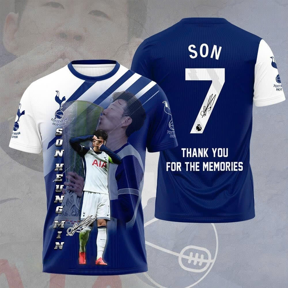 Son7 - Thank You for the Memories at Spurs V13 Shirt DDT TTV