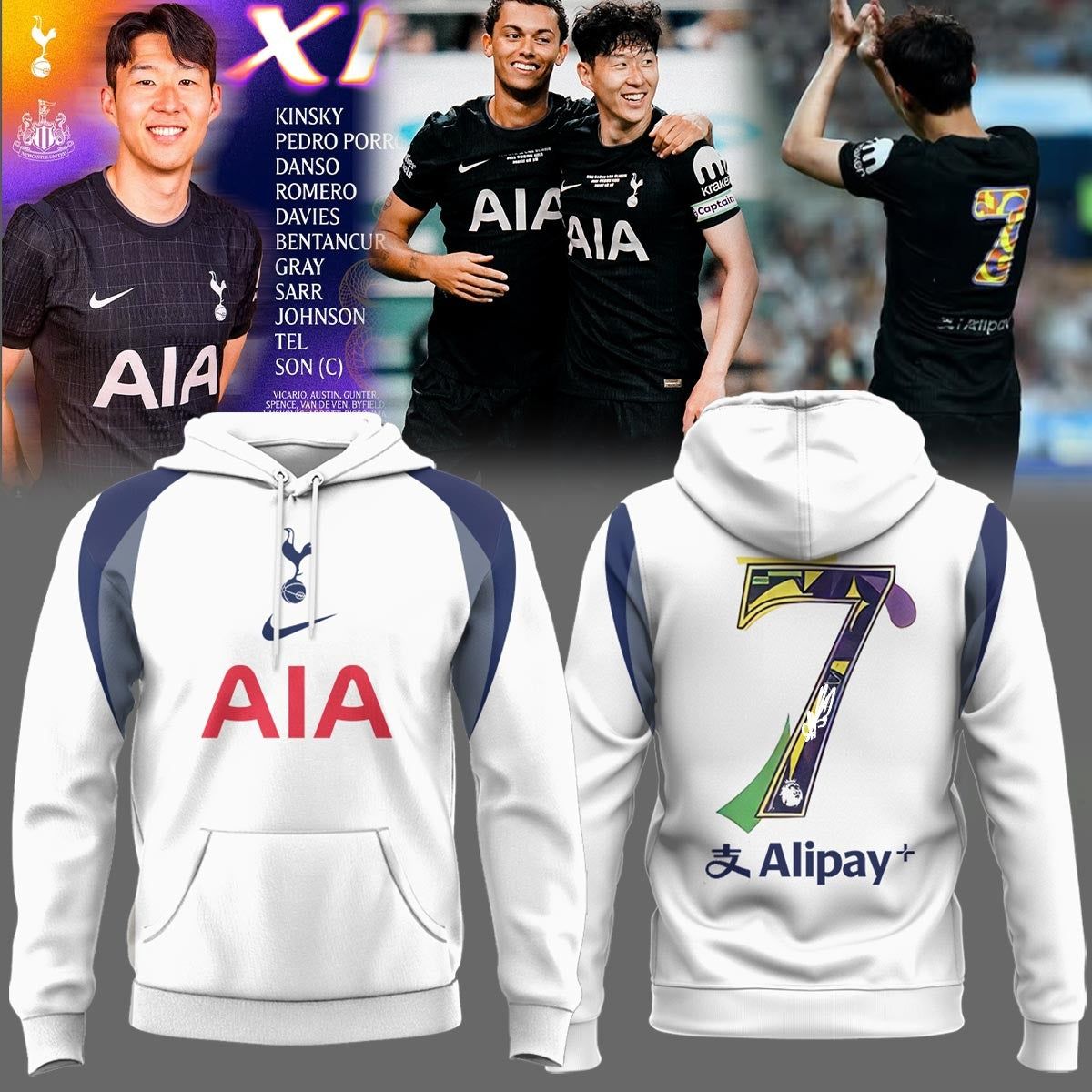 Son7 - Thank You for the Memories at Spurs V9 Shirt DDT CTND