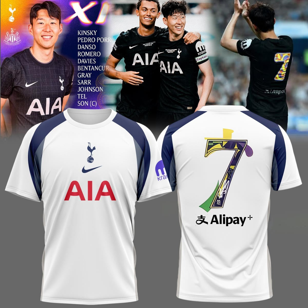 Son7 - Thank You for the Memories at Spurs V9 Shirt DDT CTND