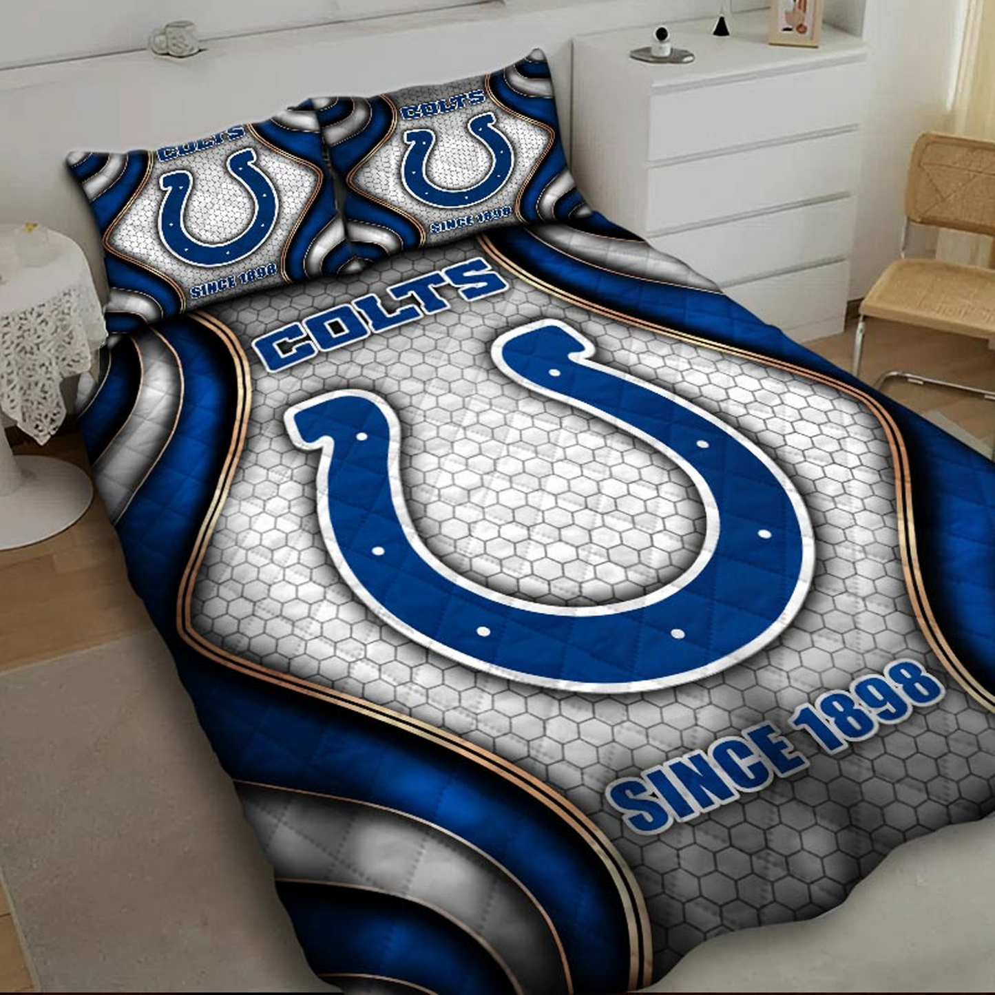 IND x NFL Bedding Set Multicolor V1 DATND TANTD