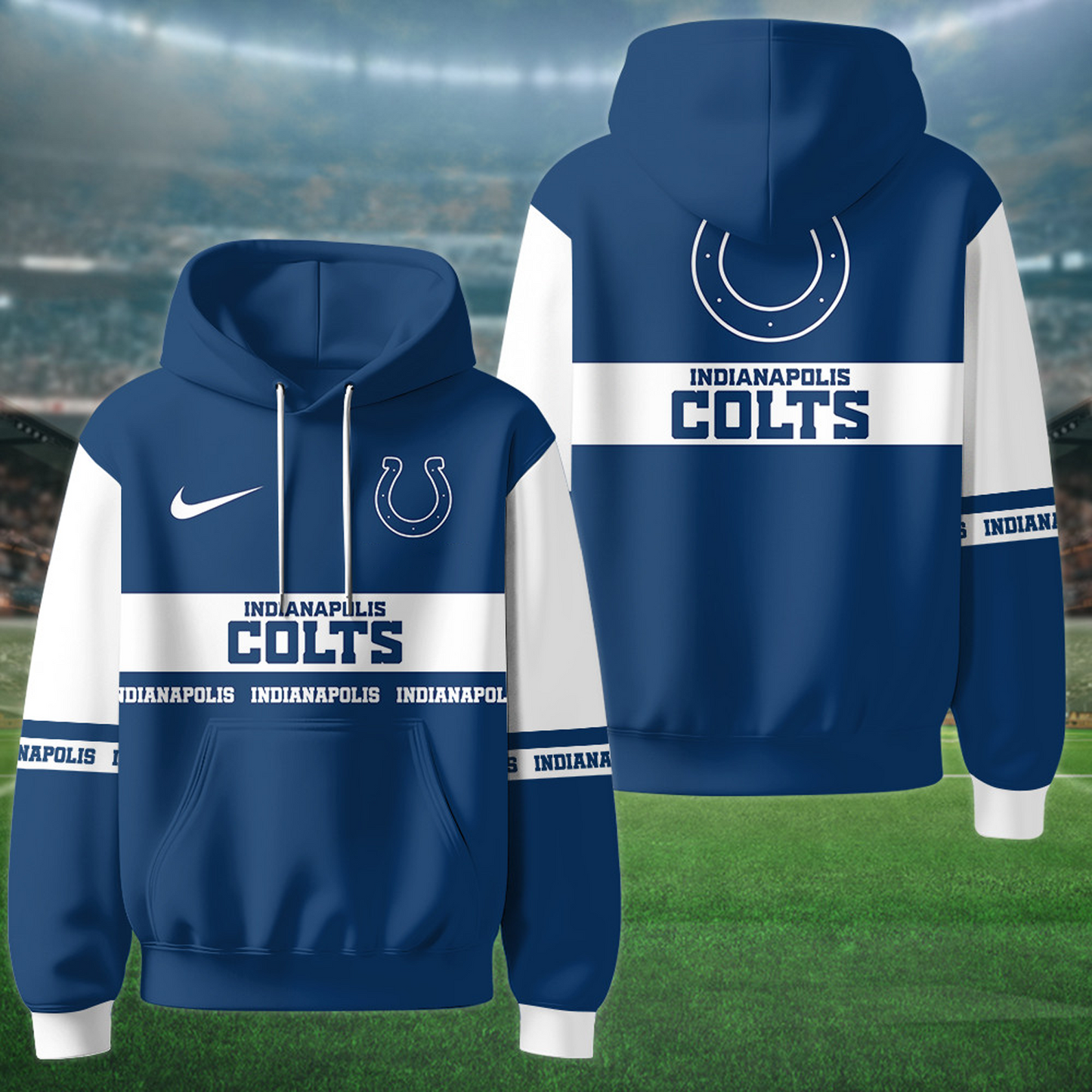IND x NFL Special Hoodie New Style Personalized Gifts For Fan DATND TANTD