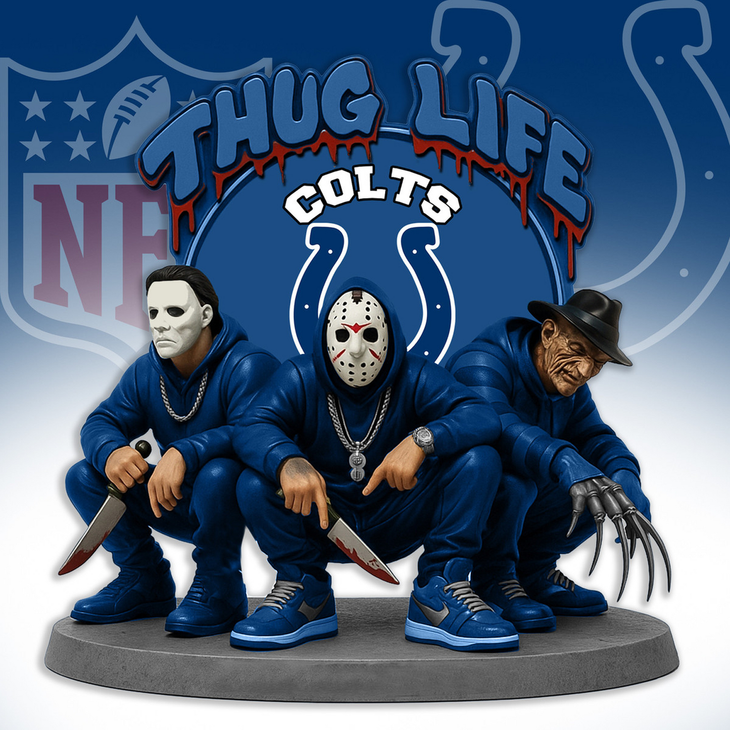 IND x NFL Thug Life Acrylic Plaque