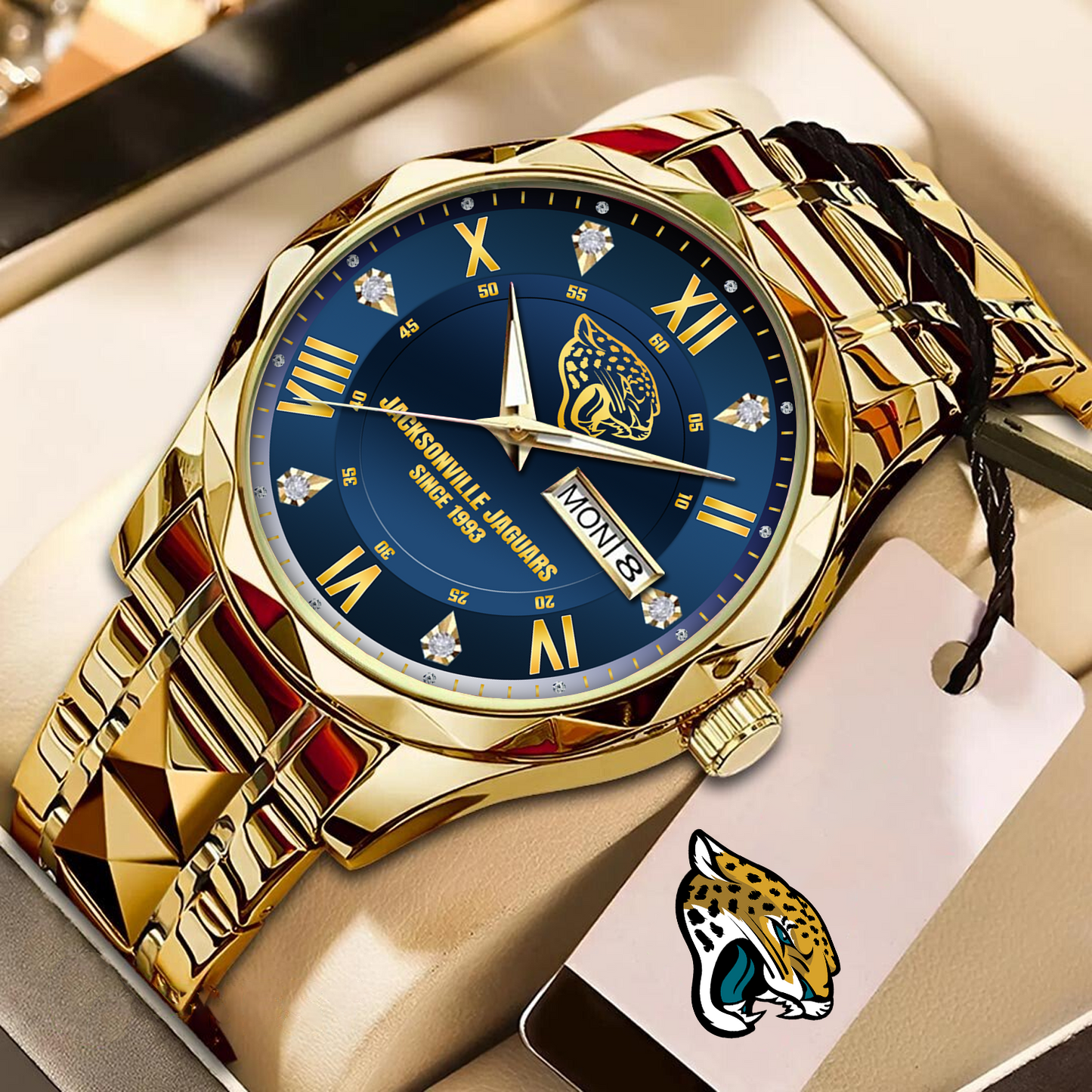JAC x NFL Alloy Luxury Quartz Watch DATND TANTD