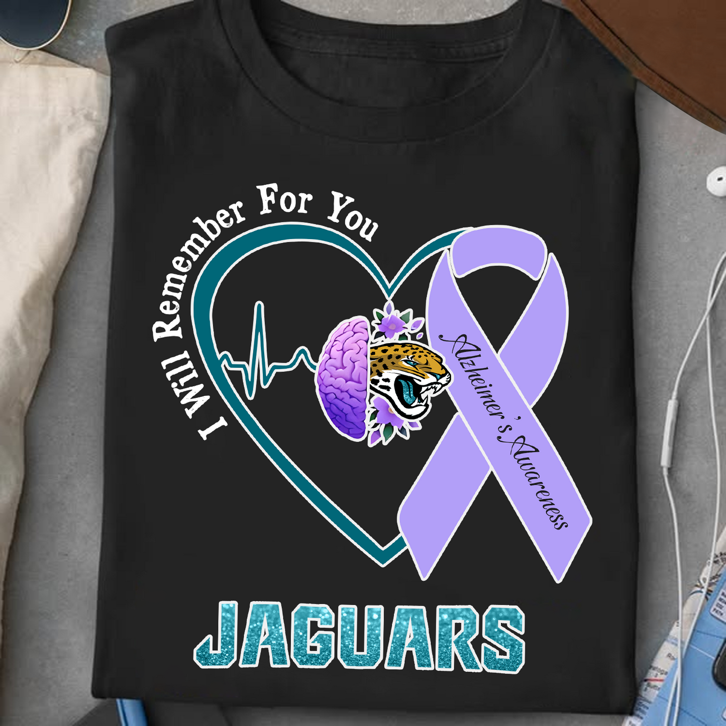 JAC x NFL I Will Remember For You T-Shirt V1 DATND TANTD