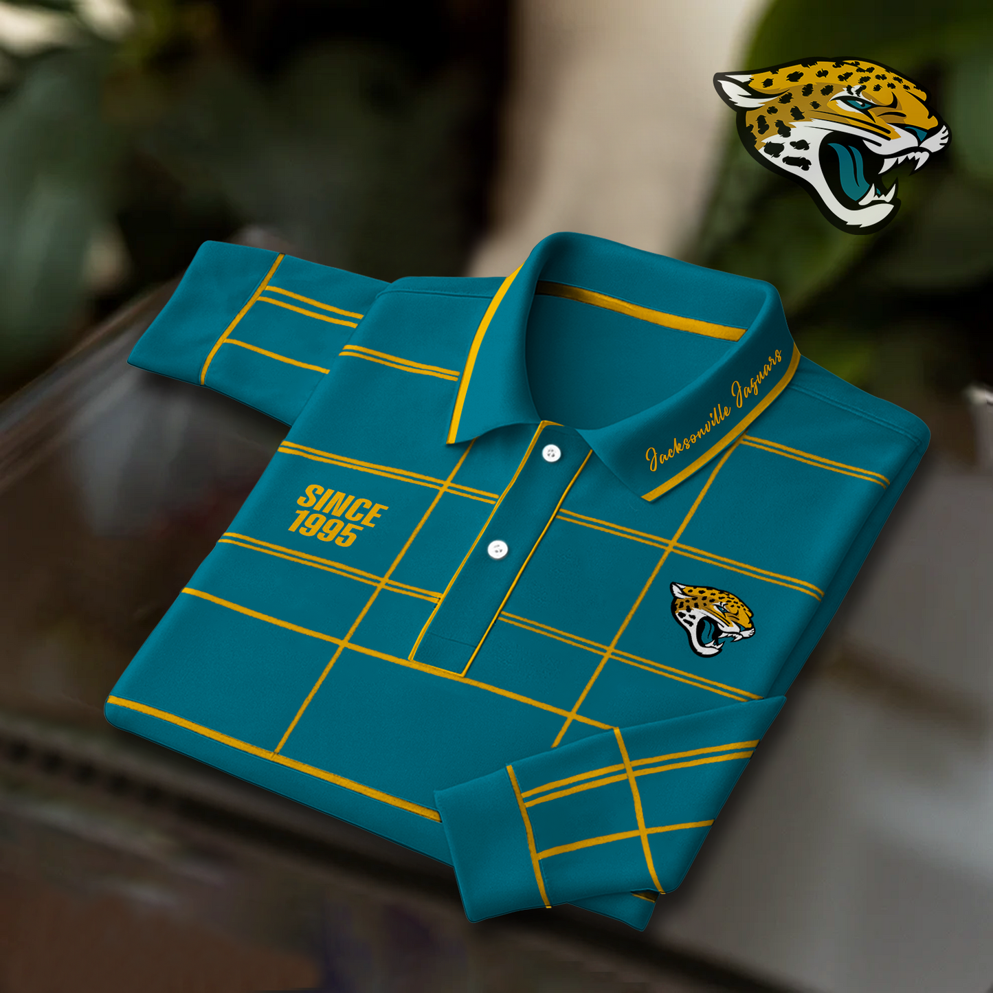 JAC x NFL Polo Shirt Long Sleeve DatND DVT