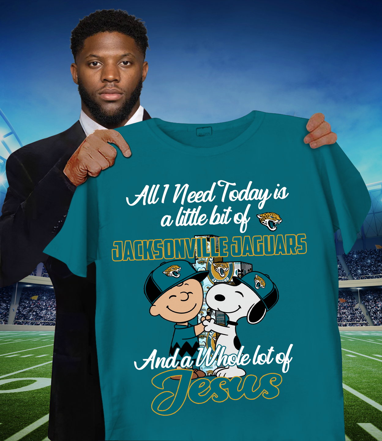 JAC x NFL Whole Lot Of Jesus DATND TANTD