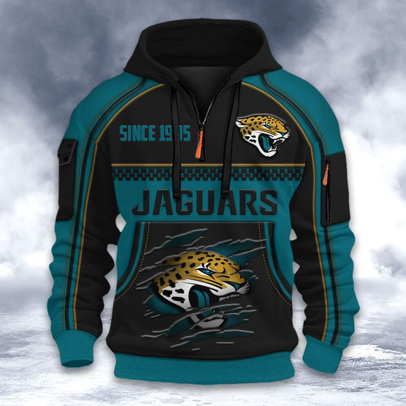 JJ Premium NFL Multicolor V2 Zip Hoodie DDT CTND