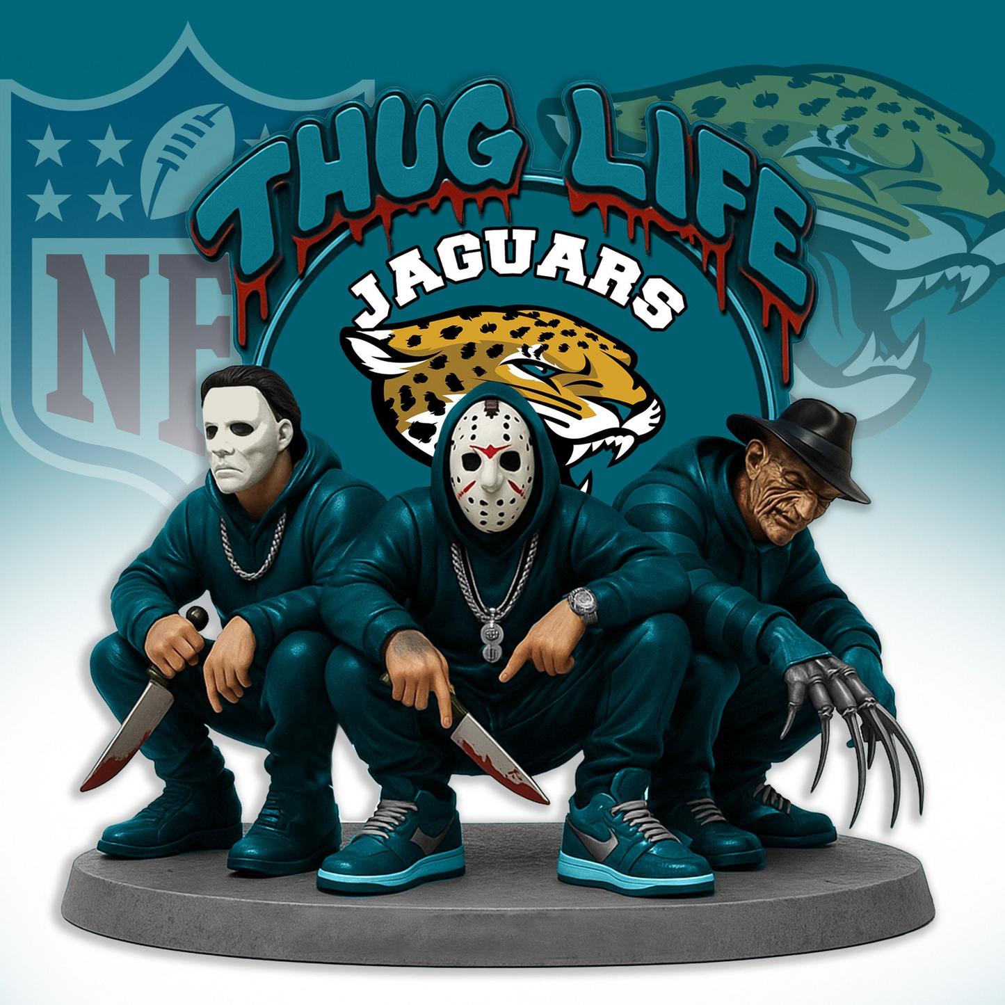 JJ Thug Life Acrylic Plaque DDT CTND