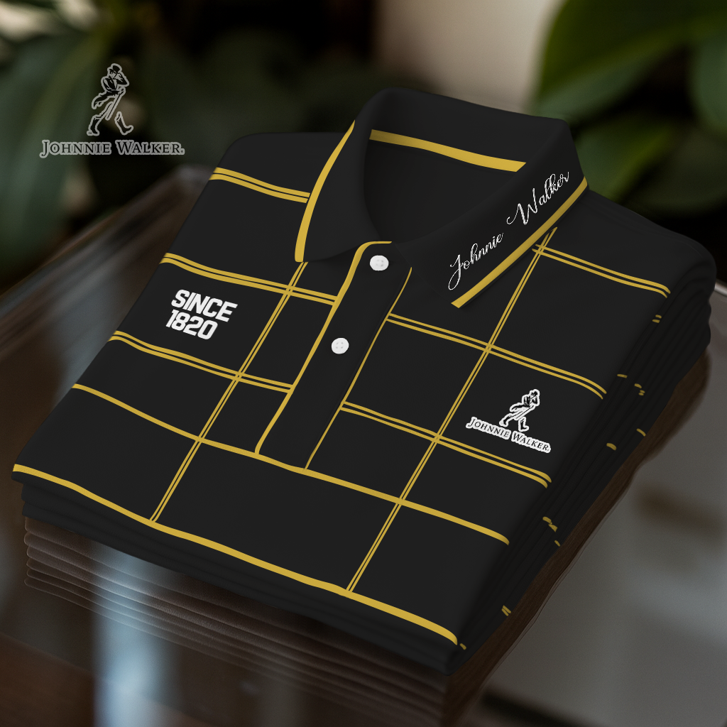 JW Premium Whiskey Polo Shirt DDT NTL