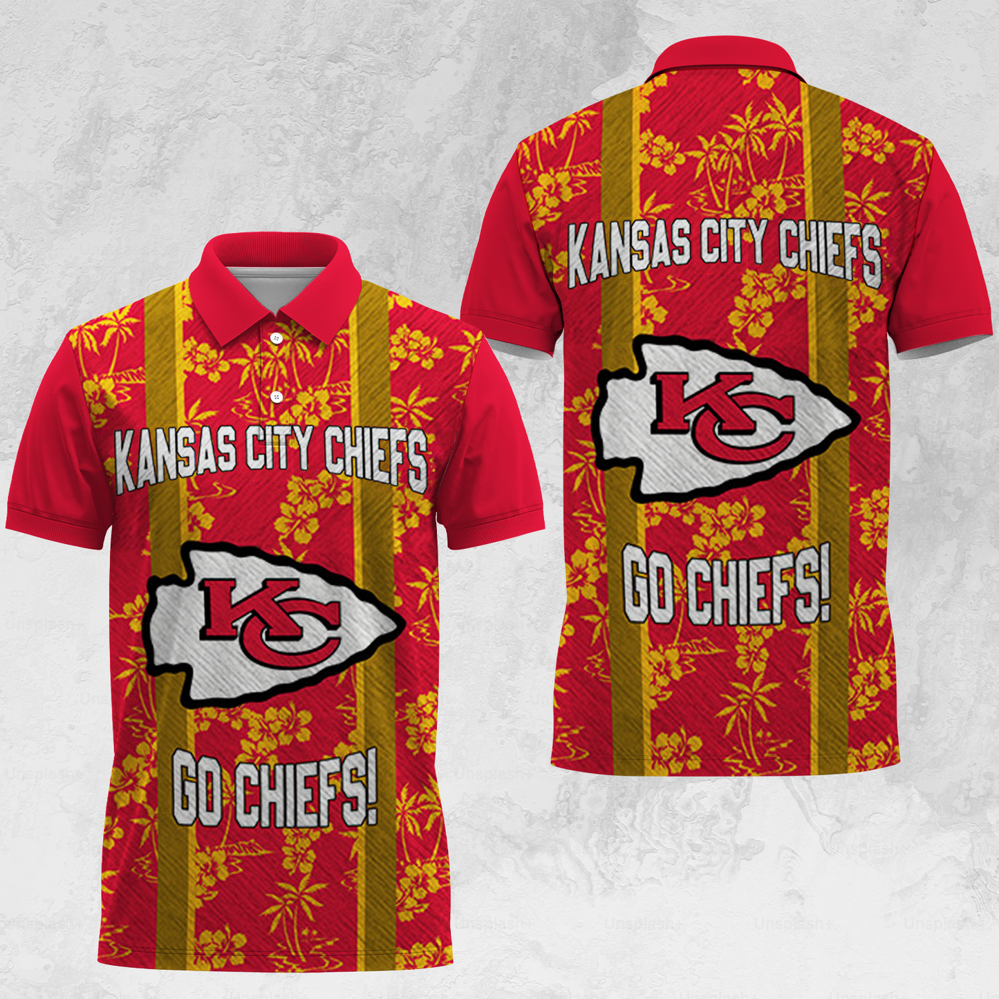 KC x NFL Polo Shirt DATND TANTD