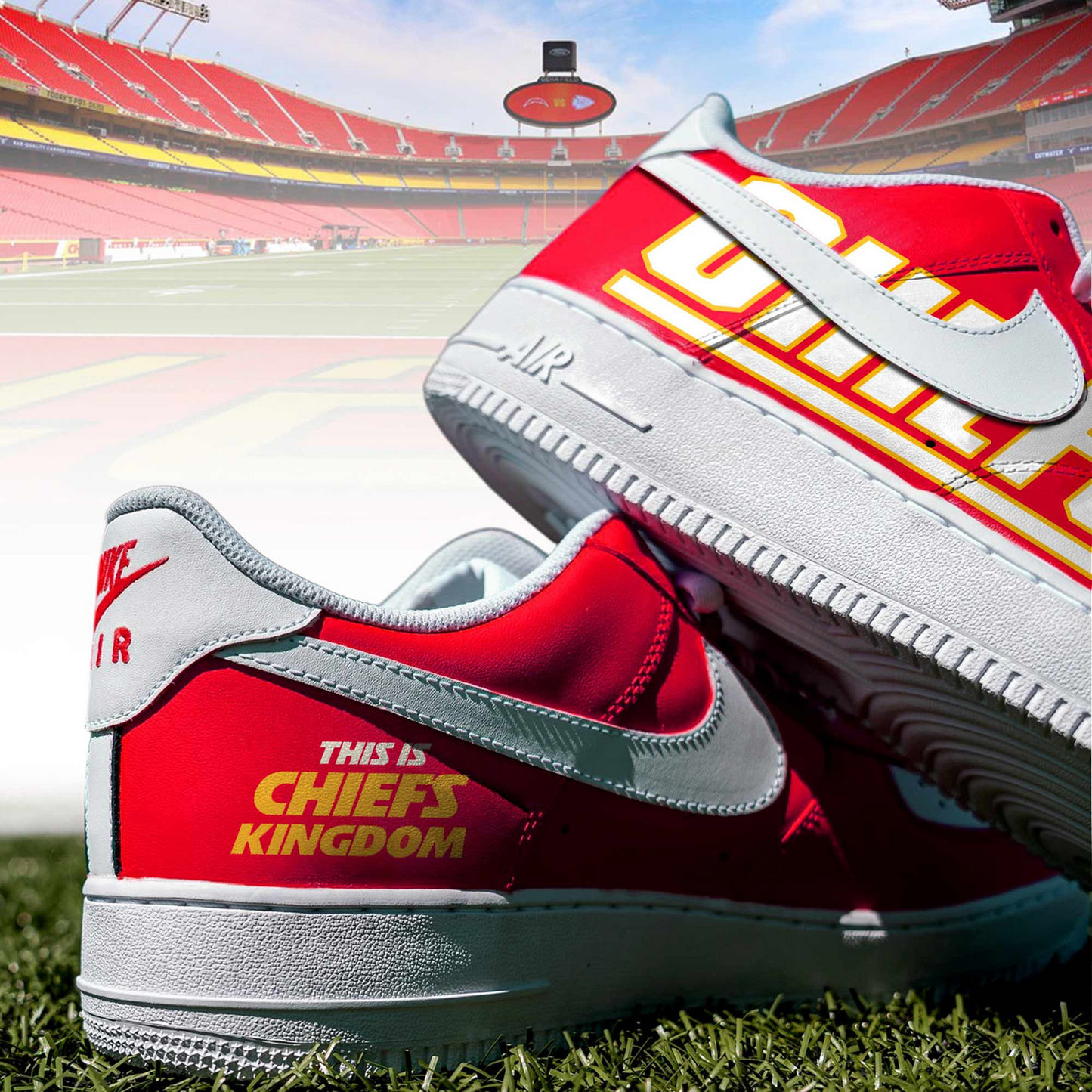 KC x NFL PREMIUM AF1 SNEAKER V1 DATND TANTD