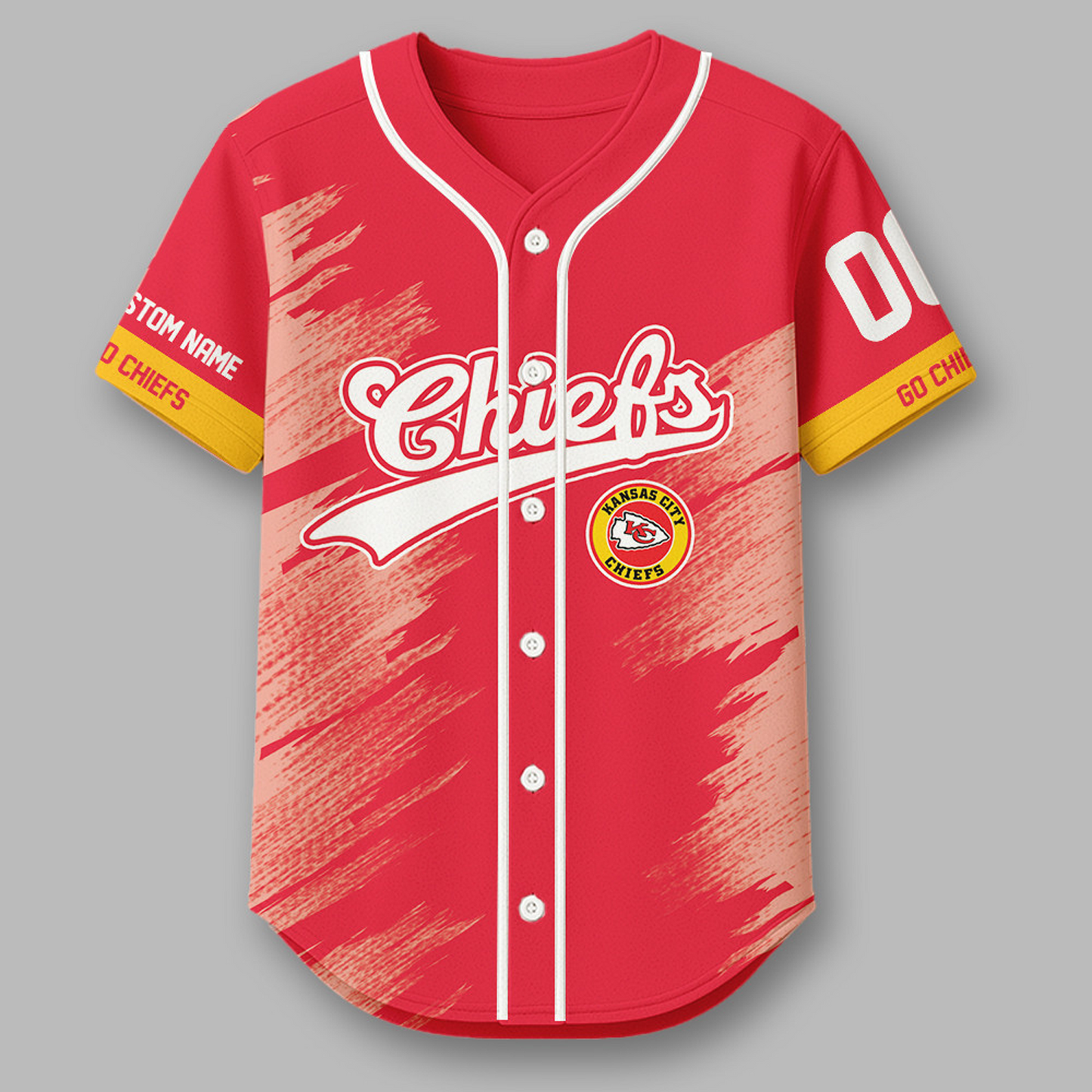 KC x NFL Premium NFL Baseball Jersey DATND TANTD