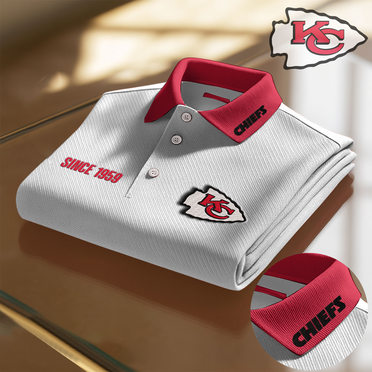 KC x NFL Premium Polo Shirt DatND DVT
