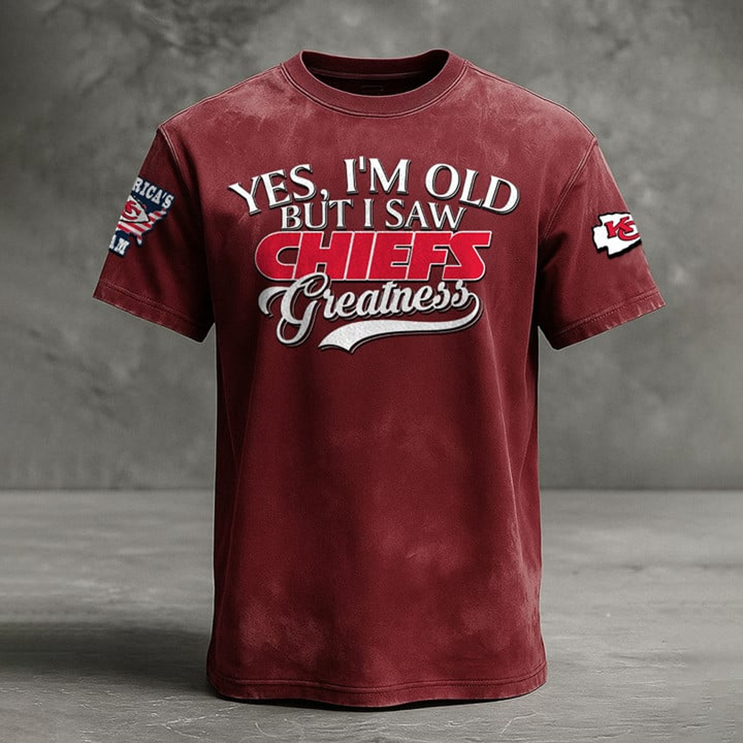 KC X NFL Retro Style Shirt V1 NAK NHT