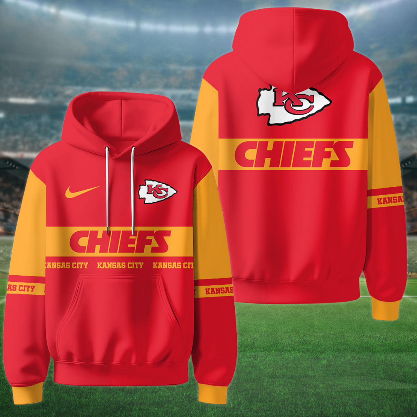 KC x NFL Special Hoodie New Style Personalized Gifts For Fan DATND TANTD