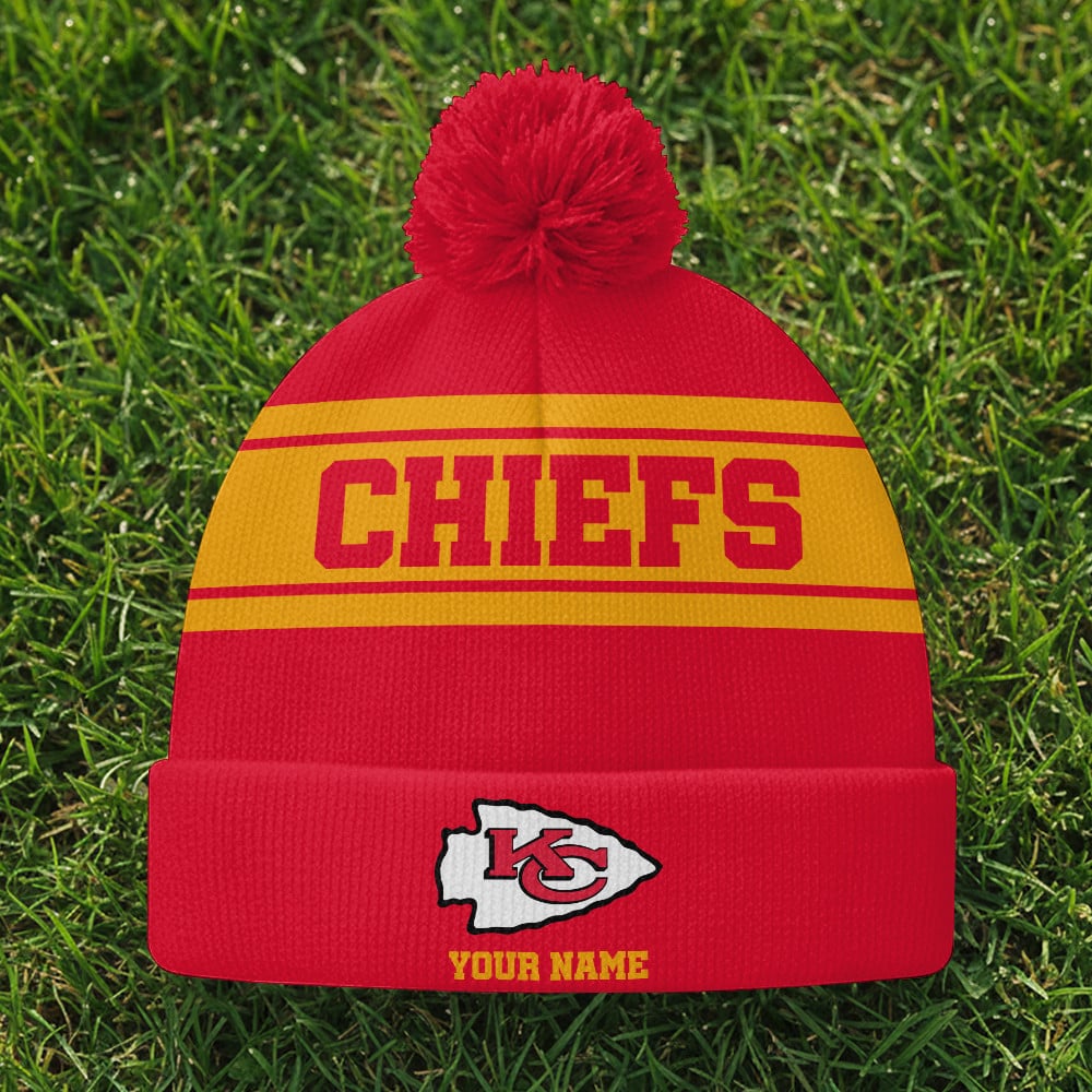 KC x NFL Woolen Beanie Hat Aldult And Kid DatND DVT