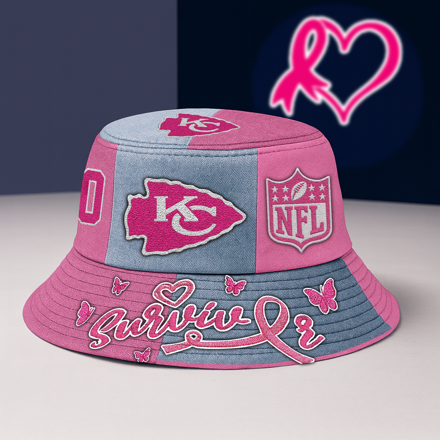 KCC Cancer Survivor Premium Bucket Hat DDT CTND