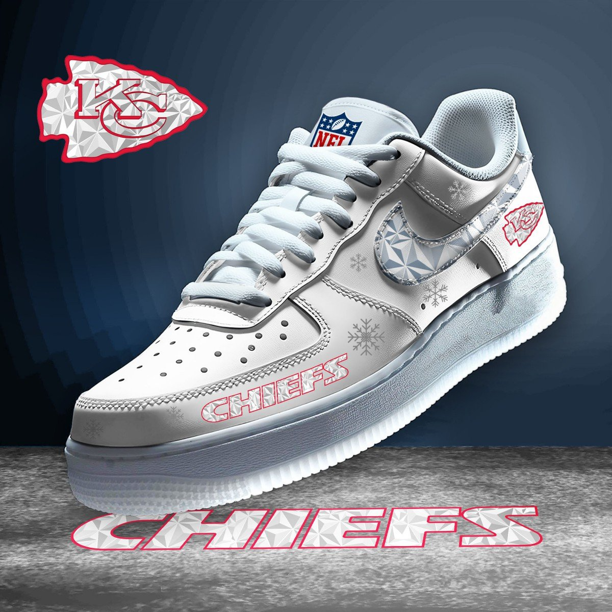 KCC Premium NFL Air Force 1 DDT CTND