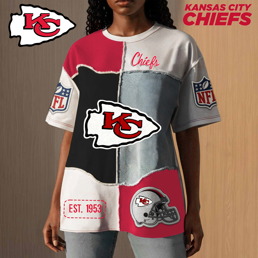 KCC Premium NFL Patchwork Vintage T-Shirt DDT CTND
