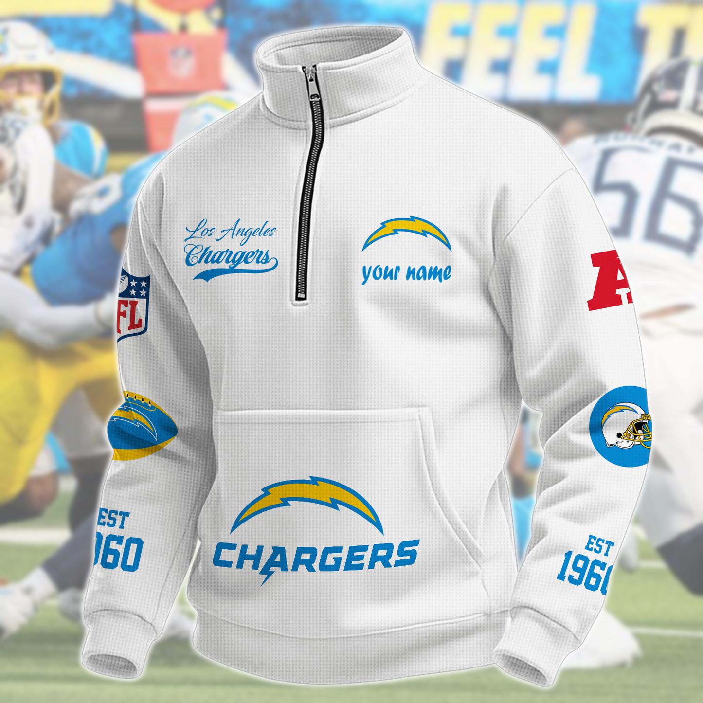 LAC x NFL Quarter-Zip Sweatshirt DatND DVT