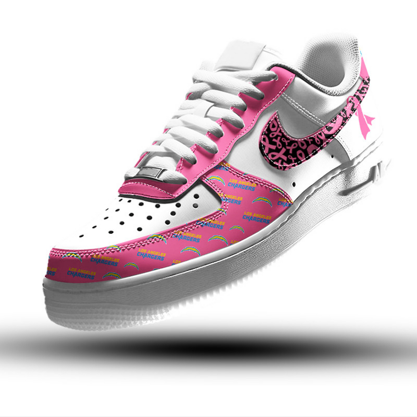 LAC Man Low Top Shoes x Breast Cancer Awareness DatND DVT