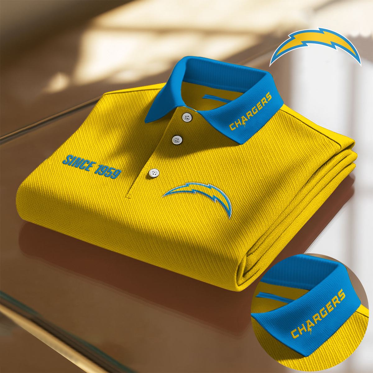 LAC x NFL Premium Polo Shirt DatND DVT