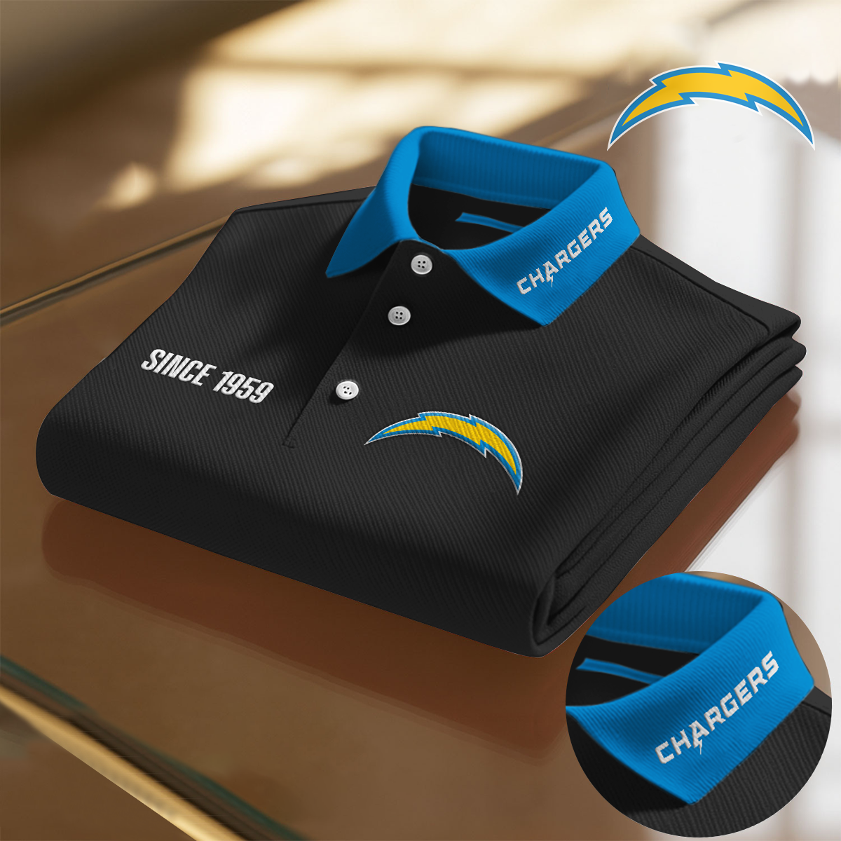 LAC x NFL Premium Polo Shirt DatND DVT