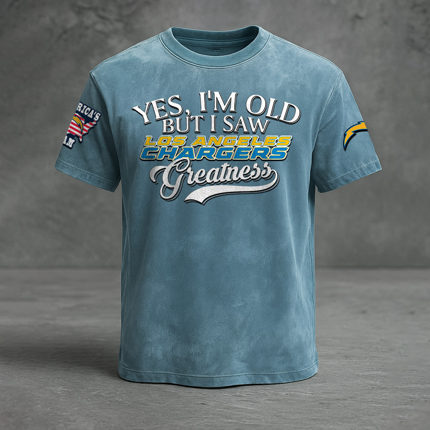 LAC X NFL Retro Style Shirt V1 NAK NHT