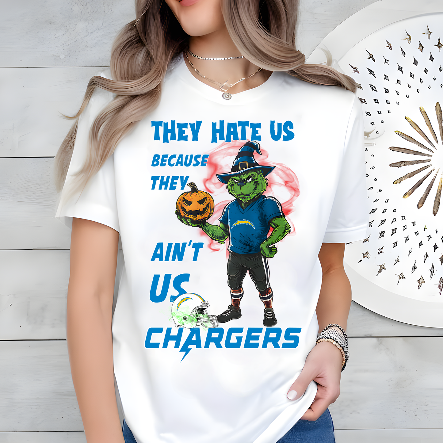 LAC X NFL They Hate Us Because They Ain_t Us 2D Shirt DatND ThuongNH
