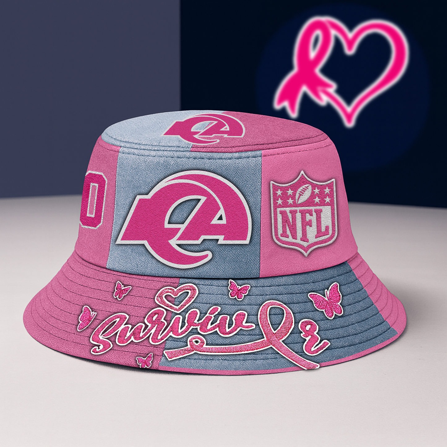 LAR Cancer Survivor Premium Bucket Hat DDT CTND