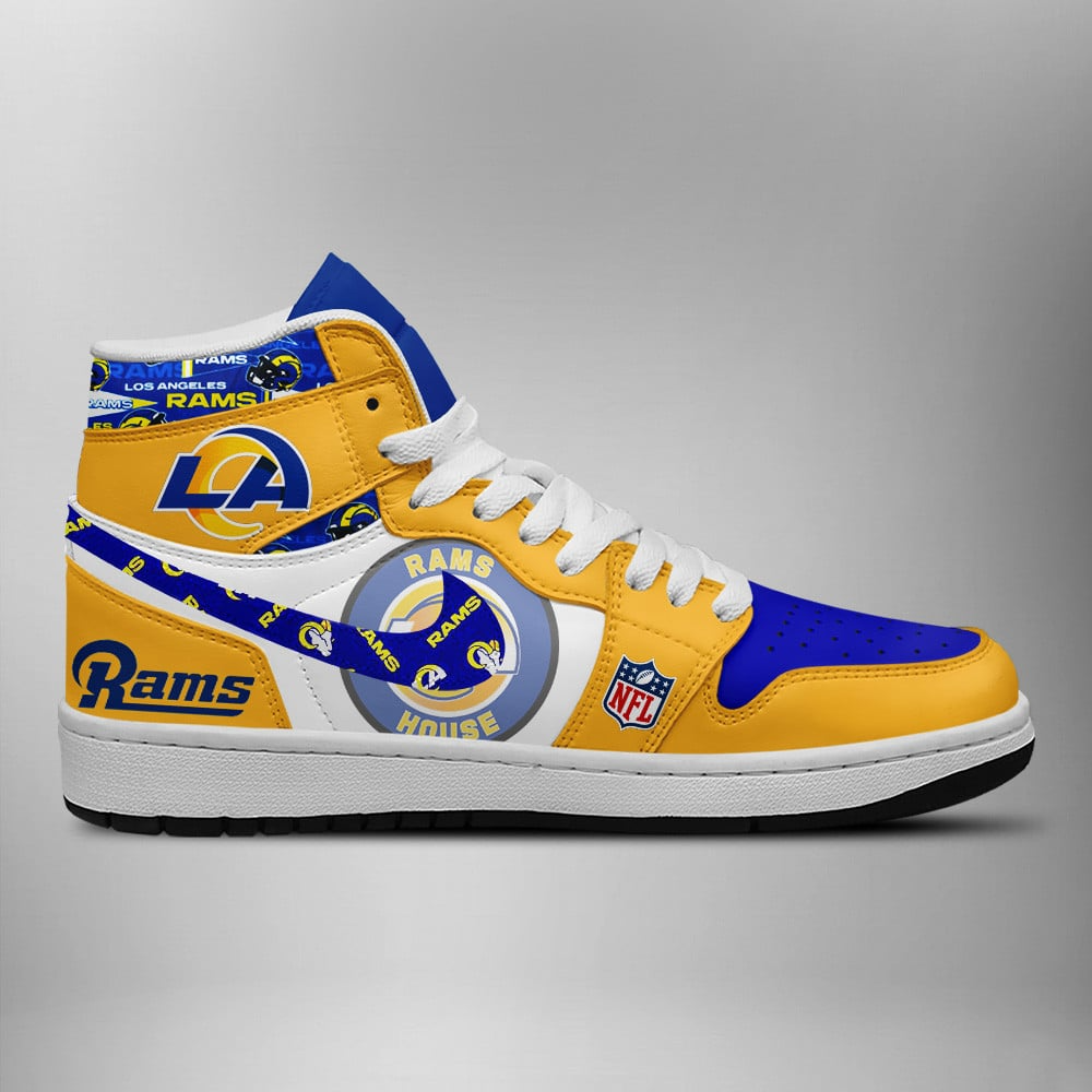 LAR Premium NFL Air Jordan 1 DDT NTL