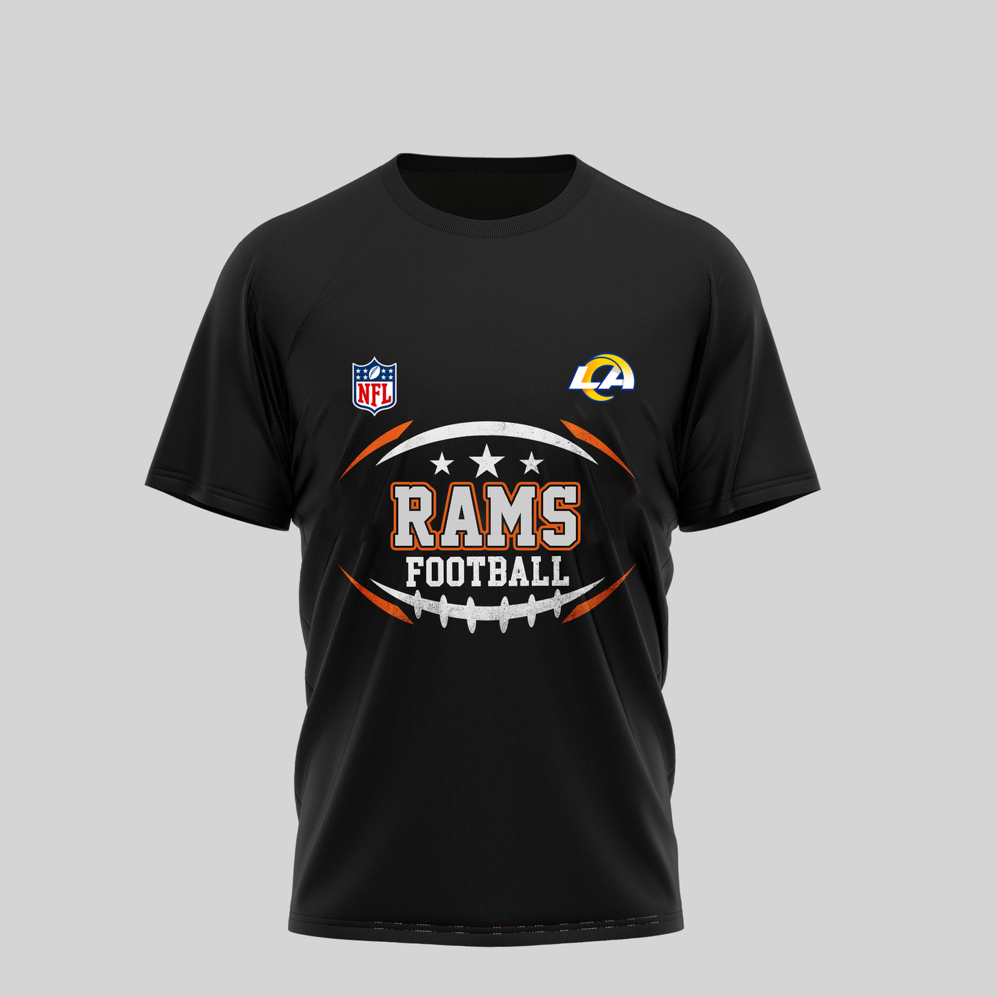 LAR Premium NFL Motorcycle 3D Shirt DDT CTND