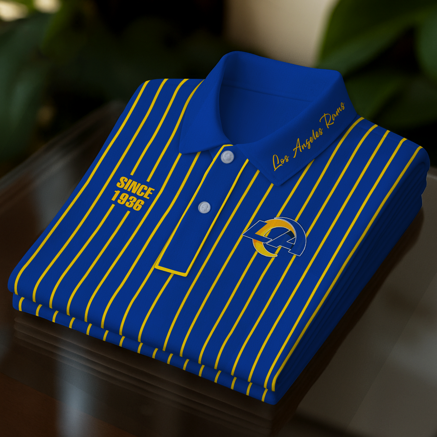 LAR Premium NFL Polo Shirt 2608