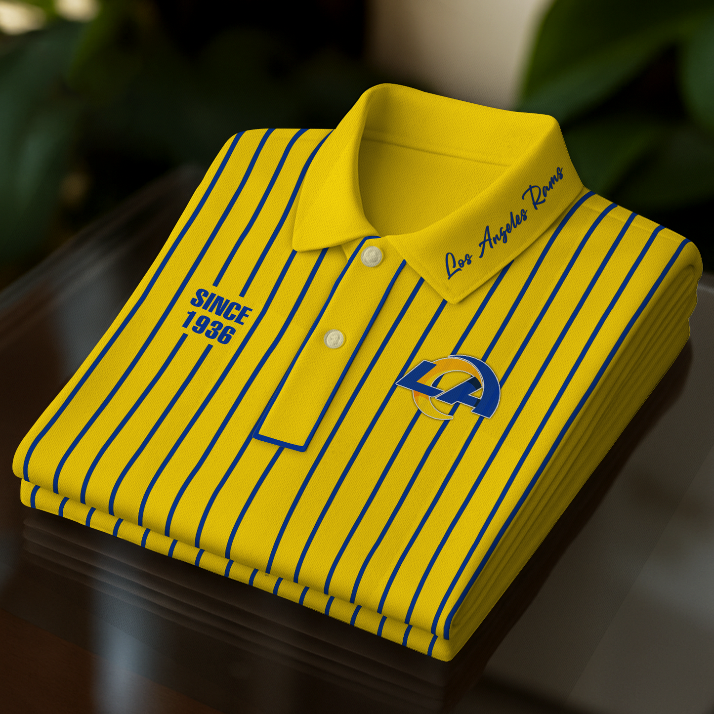 LAR Premium NFL Polo Shirt 2608